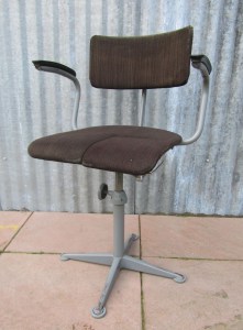 Friso Kramer, arthrodese, bureaustoel, atelierstoel, stoel, vintage